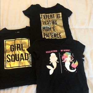 T-Shirt (2) Long Sleeve(1)